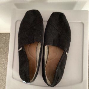 TOMS Women's Flannel Slip On Shoes Size 10